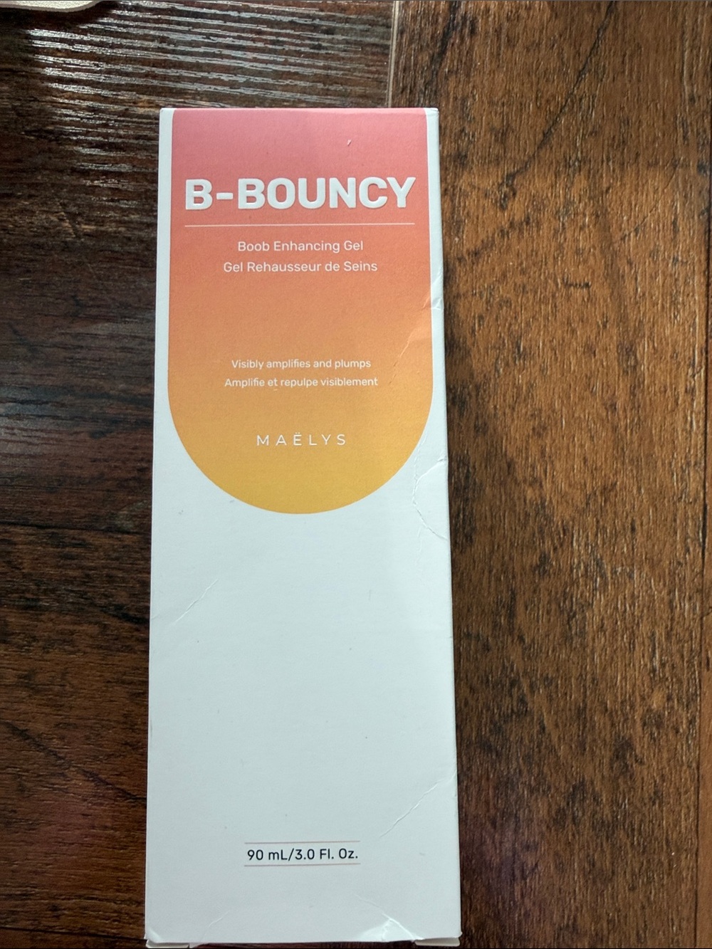 NEW B-BOUNCY Boob Enhancing Gel by Maelys Full Size 90ml/3.0oz